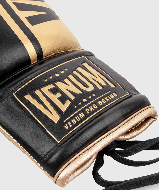 Boxerské rukavice Venum Shield – Černé/Zlaté