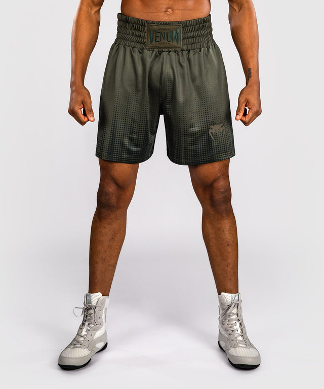 Venum Boxhosen Stealth – Khaki/Dunkelgrün
