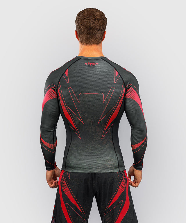 Rashguard Venum Amazonia Reborn manica lunga – Nero/Rosso