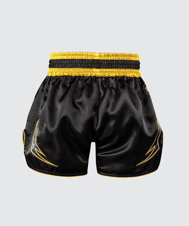 Venum Muay Thai shorts Bangkok Fury – Sorte/guld