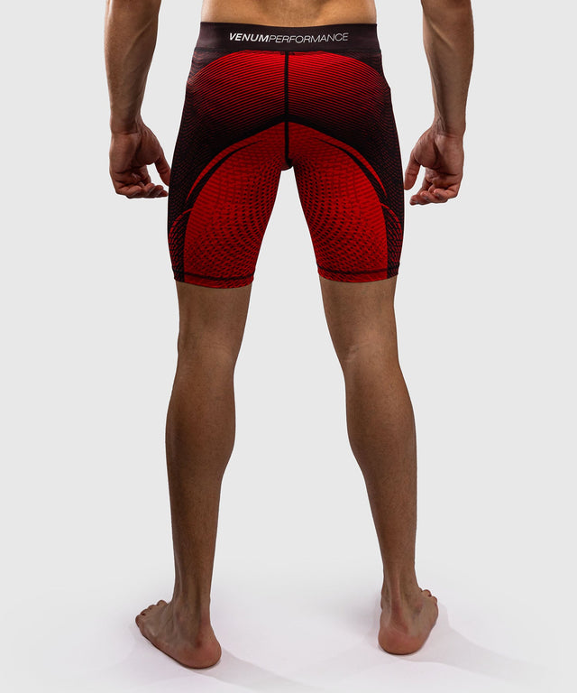 Pantaloncini a compressione Venum Galactic 3.0 – Rosso/Argento