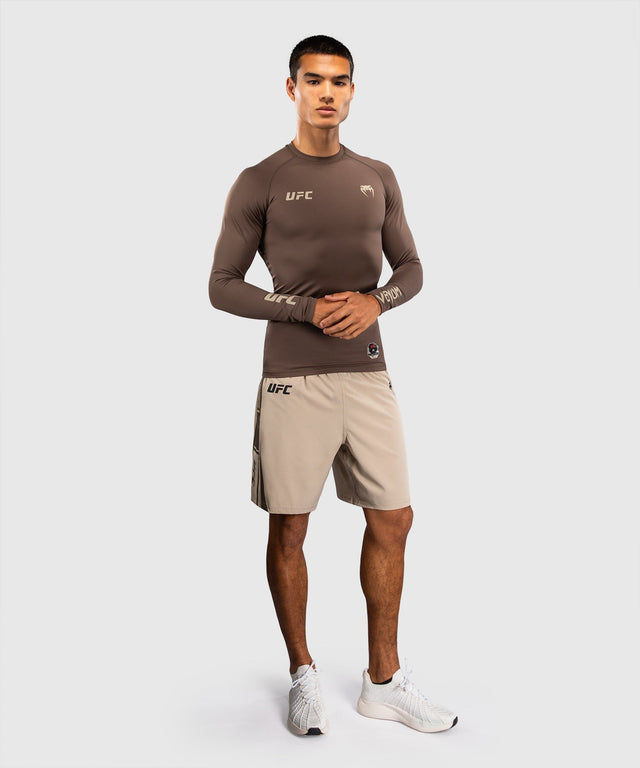 Rashguard Venum UFC Unity Manches Longues – Marron