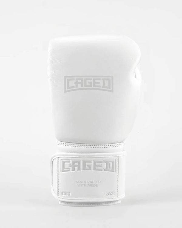 Boxerské rukavice Caged 'X' Series – Bílé/Bílé