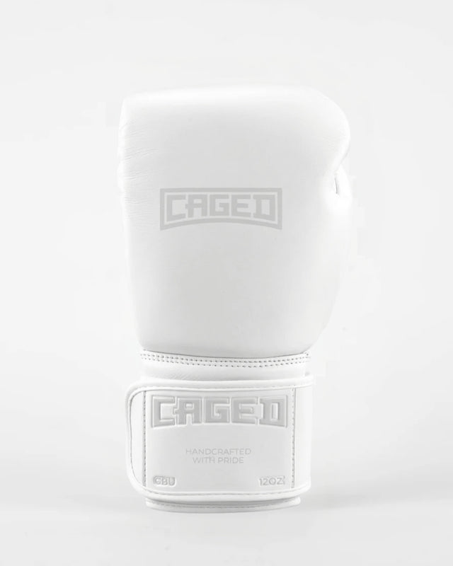 Gants de boxe Caged X Series – Blanc/Blanc