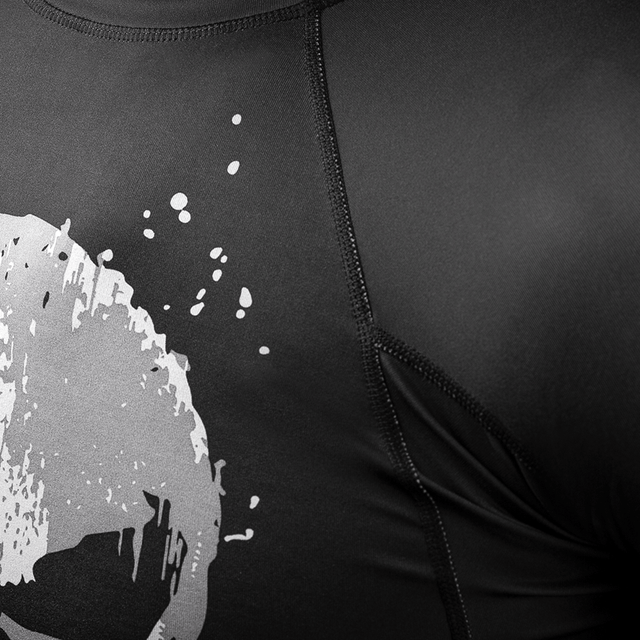 Hayabusa x Marvel Rashguard The Punisher Kurzarm – Schwarz