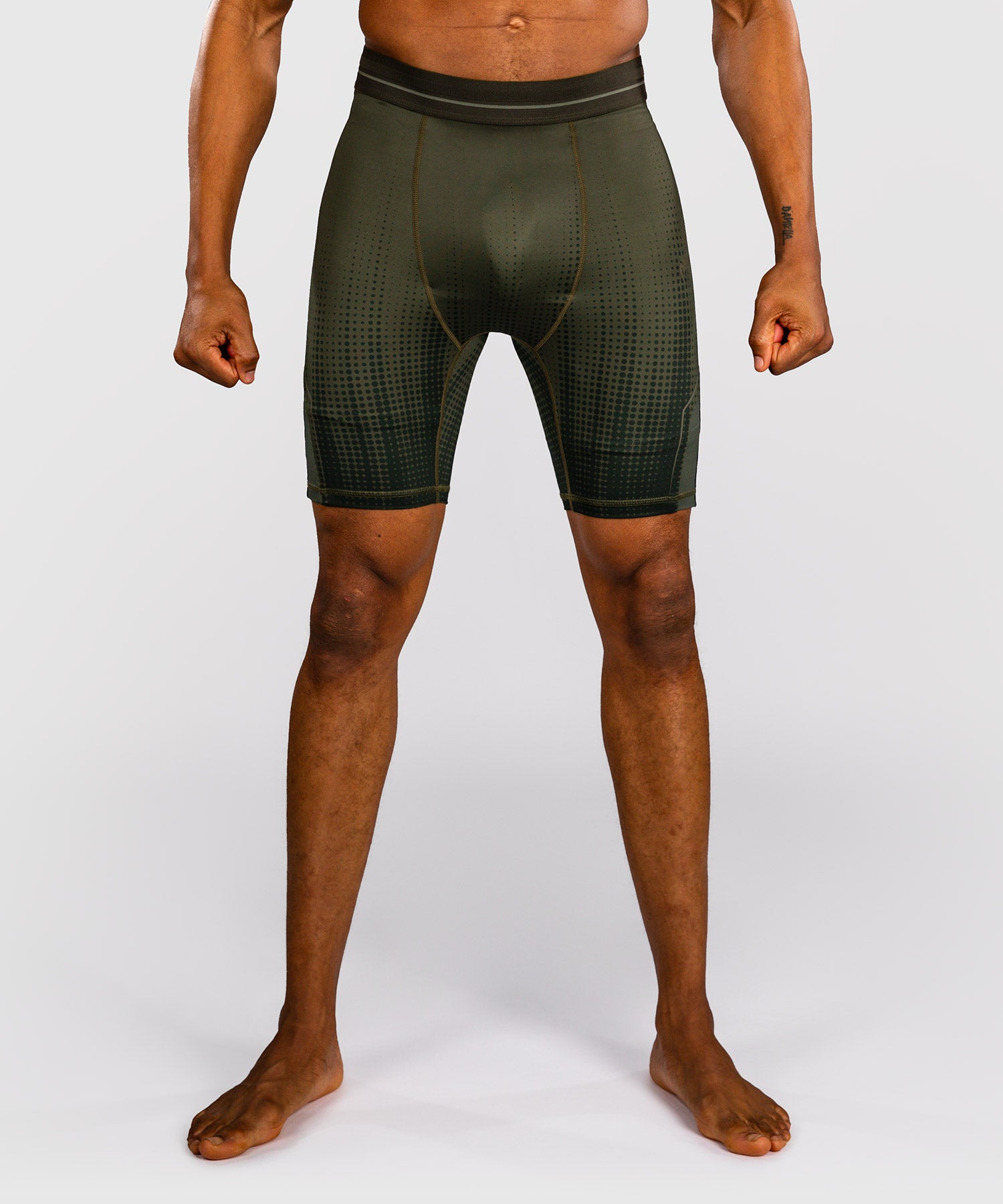 Venum MMA Shorts Stealth – Khaki/Dark Green