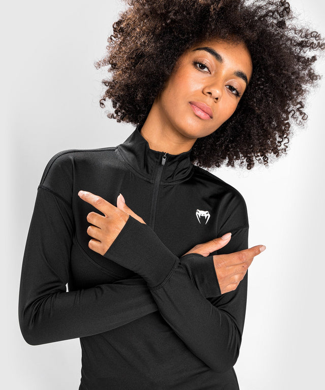 Venum Long Sleeves Essential – Negru