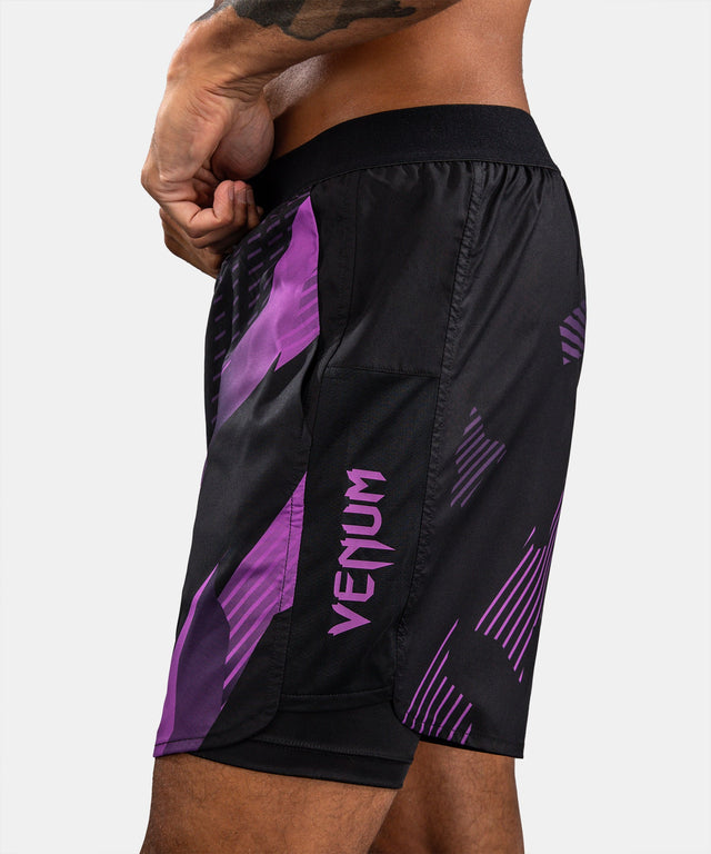 Venum Kompressionsshorts No-Gi 6.0 – Sort/Lilla