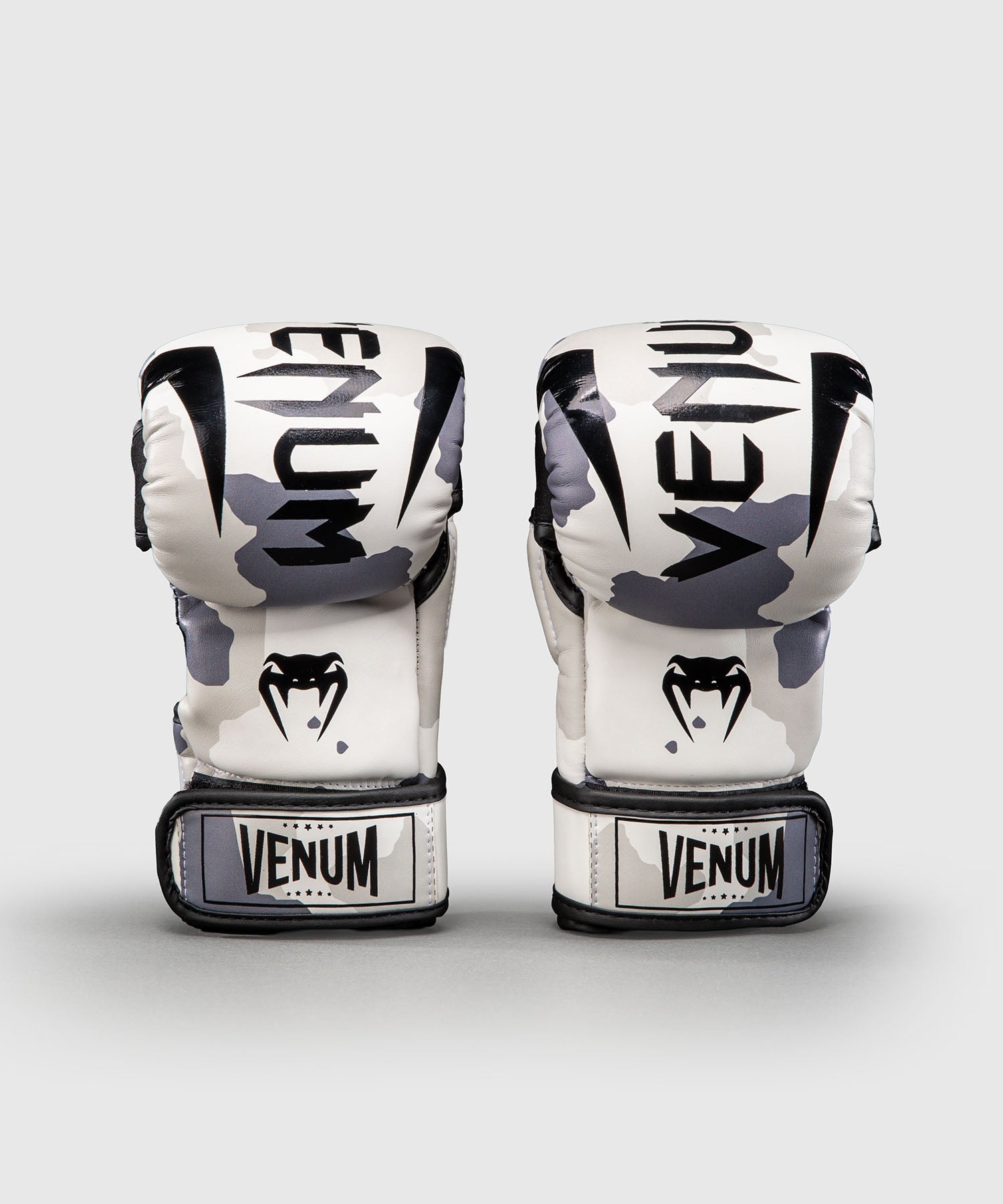 Venum MMA sparringshandsker Elite – Hvid/Grå