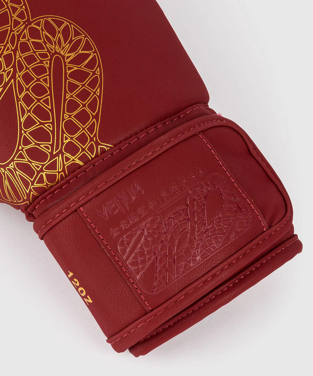Venum Serpenti Boxhandschuhe – Burgundy
