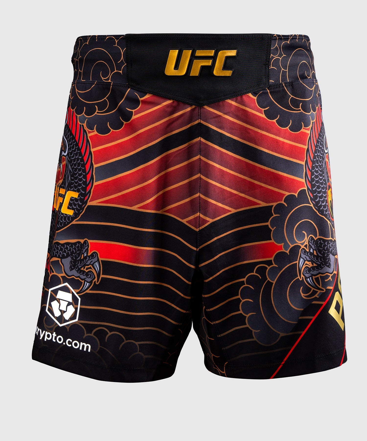 Spodenki MMA Venum UFC Unrivaled Alexandre Pantoja – Czerwone