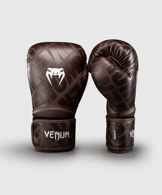 Mănuși de box Venum Contender 1.5 XT 3D – Maro închis