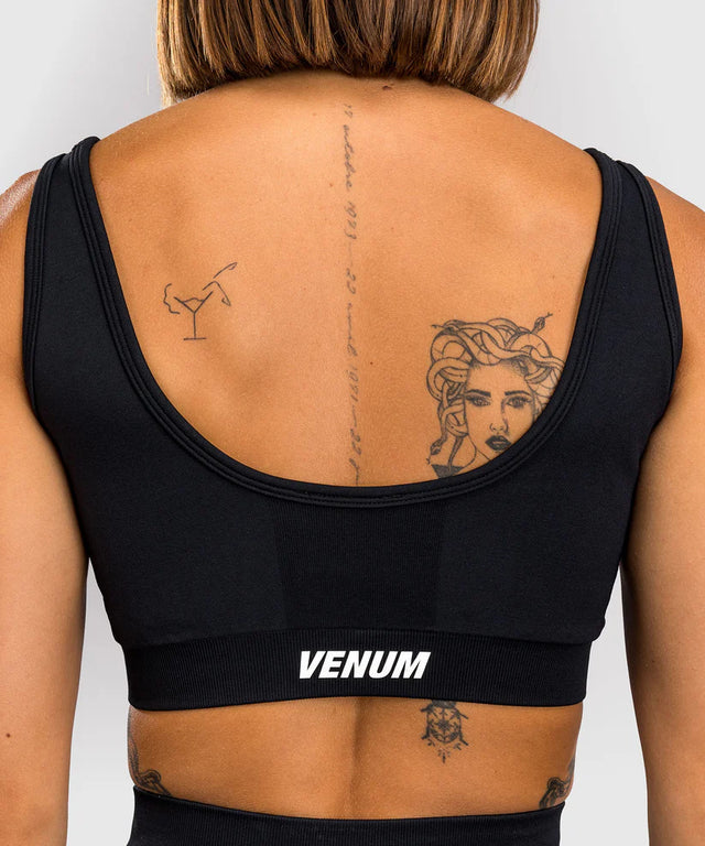 Brassière de sport Venum Sculpt Long – Noir/Blanc