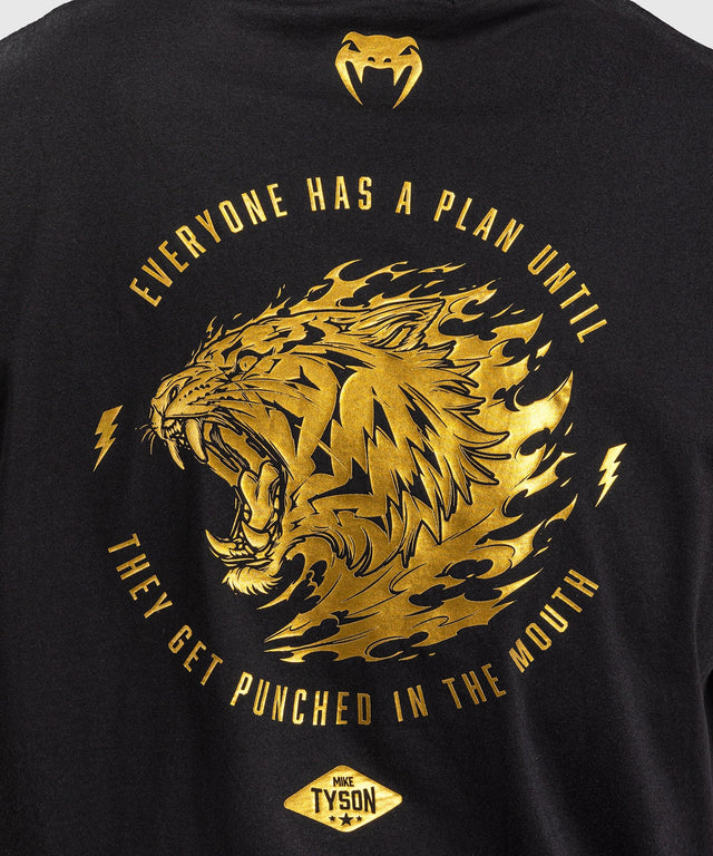 Venum x Mike Tyson T-shirt Tiger sans manches – Noir/Or