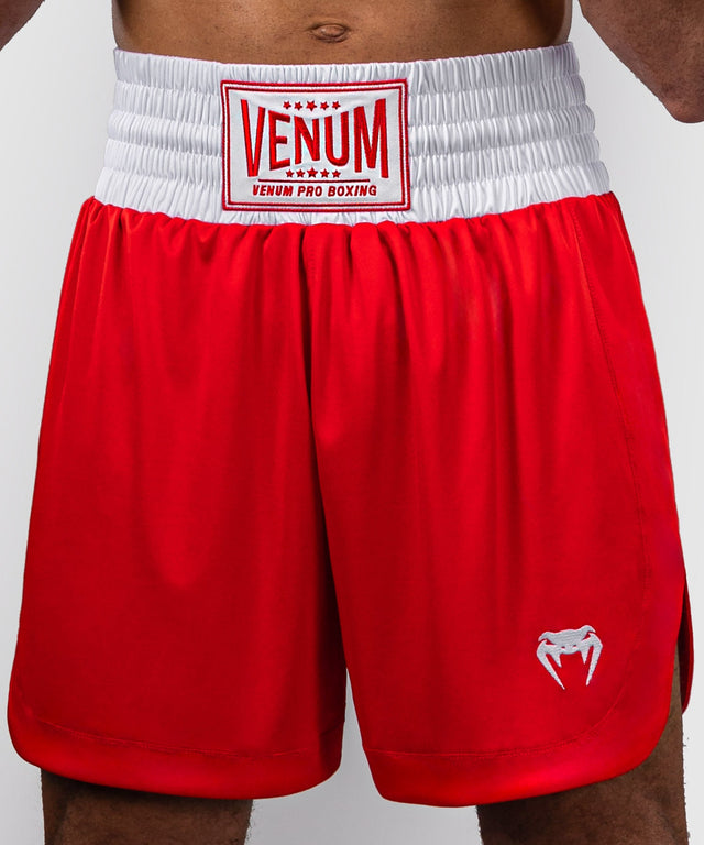 Venum Boxningsshorts Classic – Eldröd