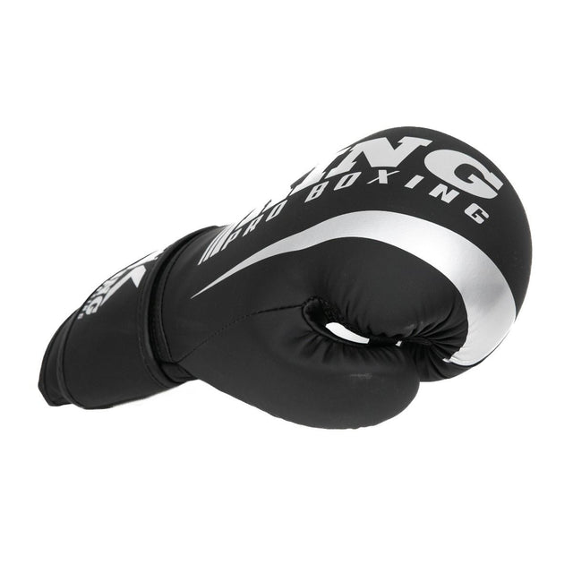 King Pro Boxing Boxhandschuhe Revo – Schwarz/Silber