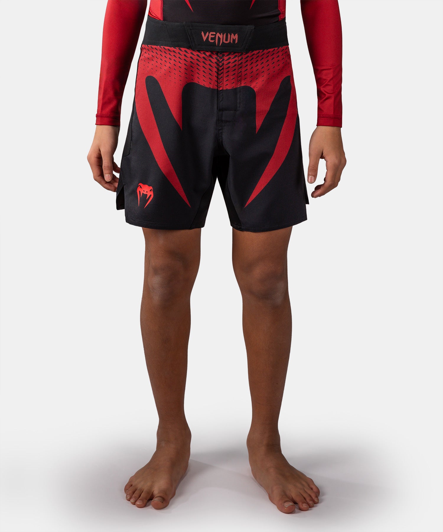 Venum MMA-Shorts Attack Kinder – Schwarz/Rot