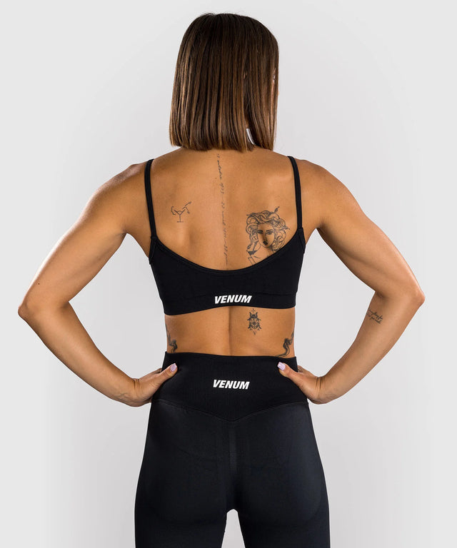 Sportovní podprsenka Venum Sculpt – Černá/Bílá