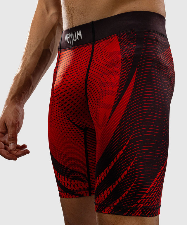 Pantaloncini a compressione Venum Galactic 3.0 – Rosso/Argento