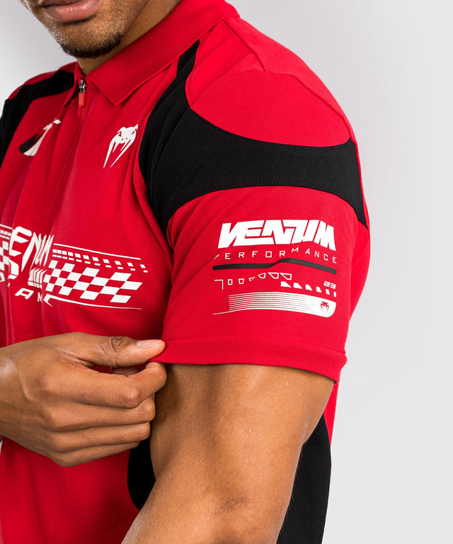 Venum Motorsport Polo Racer - Czerwony