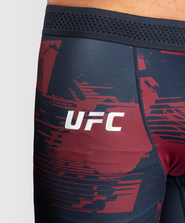 Pantalones de MMA Venum UFC Zenith – Azul marino/Burdeos/Plata