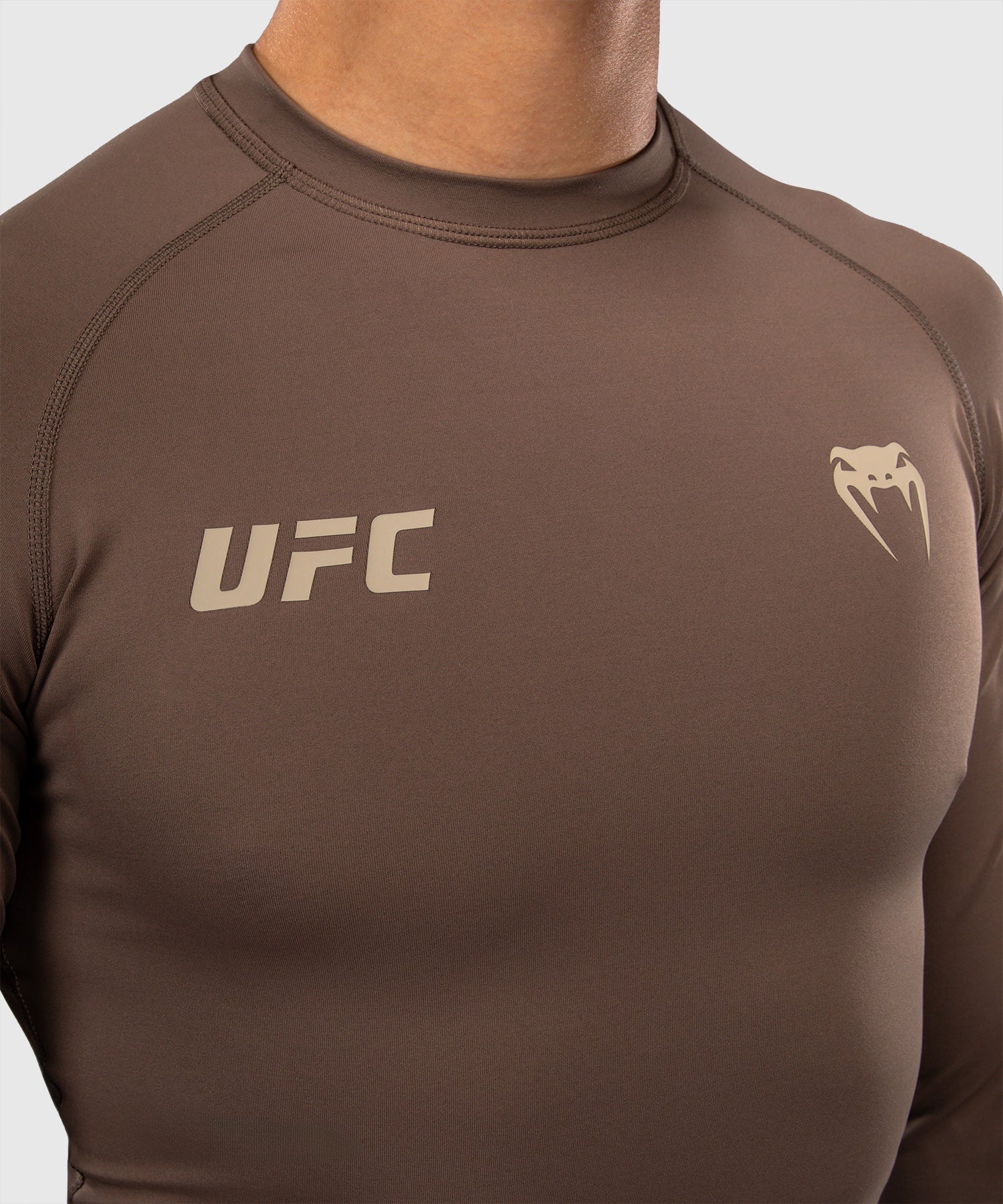 Rashguard Venum UFC Unity Manches Longues – Marron