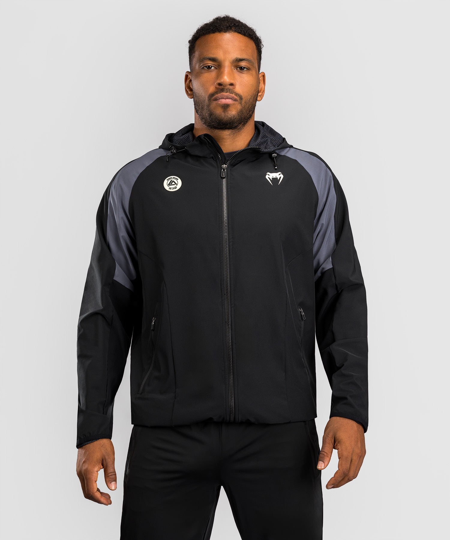 Venum x Roger Gracie Academy Bunda – Černá