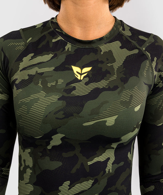 Rashguard Venum x Sophia Rose – Dámský, Forest Camo