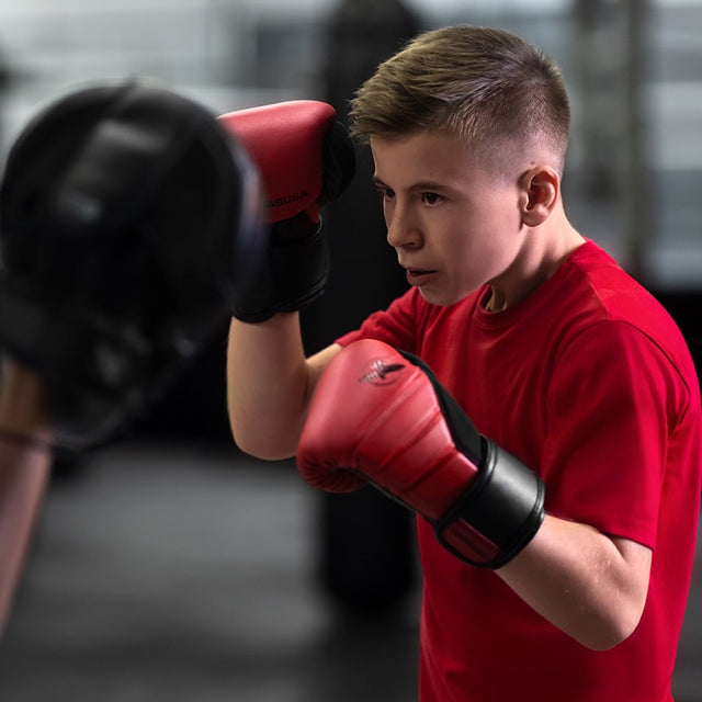 Hayabusa Boxhandschuhe T3 Kinder – Rot/Schwarz