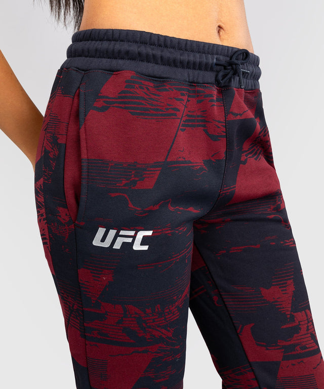 Pantaloni da allenamento Venum UFC Zenith da donna - Blu navy/Bordeaux/Argento