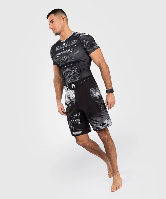 Pantalones de MMA Venum Gorilla Jungle – Negro/Blanco