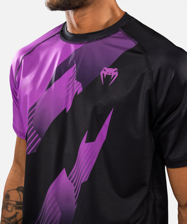 Venum T-Shirt No-Gi 6.0 - Sort/Lilla