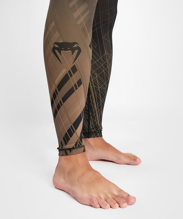Shorts de compression Venum Gorilla Jungle – Noir/Sable