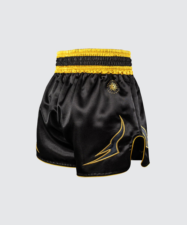 Venum Muay Thai shorts Bangkok Fury – Sorte/guld