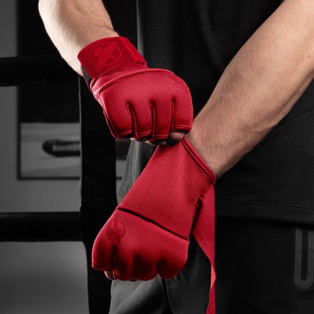 Bende da boxe Hayabusa Deluxe Quick – Rosso