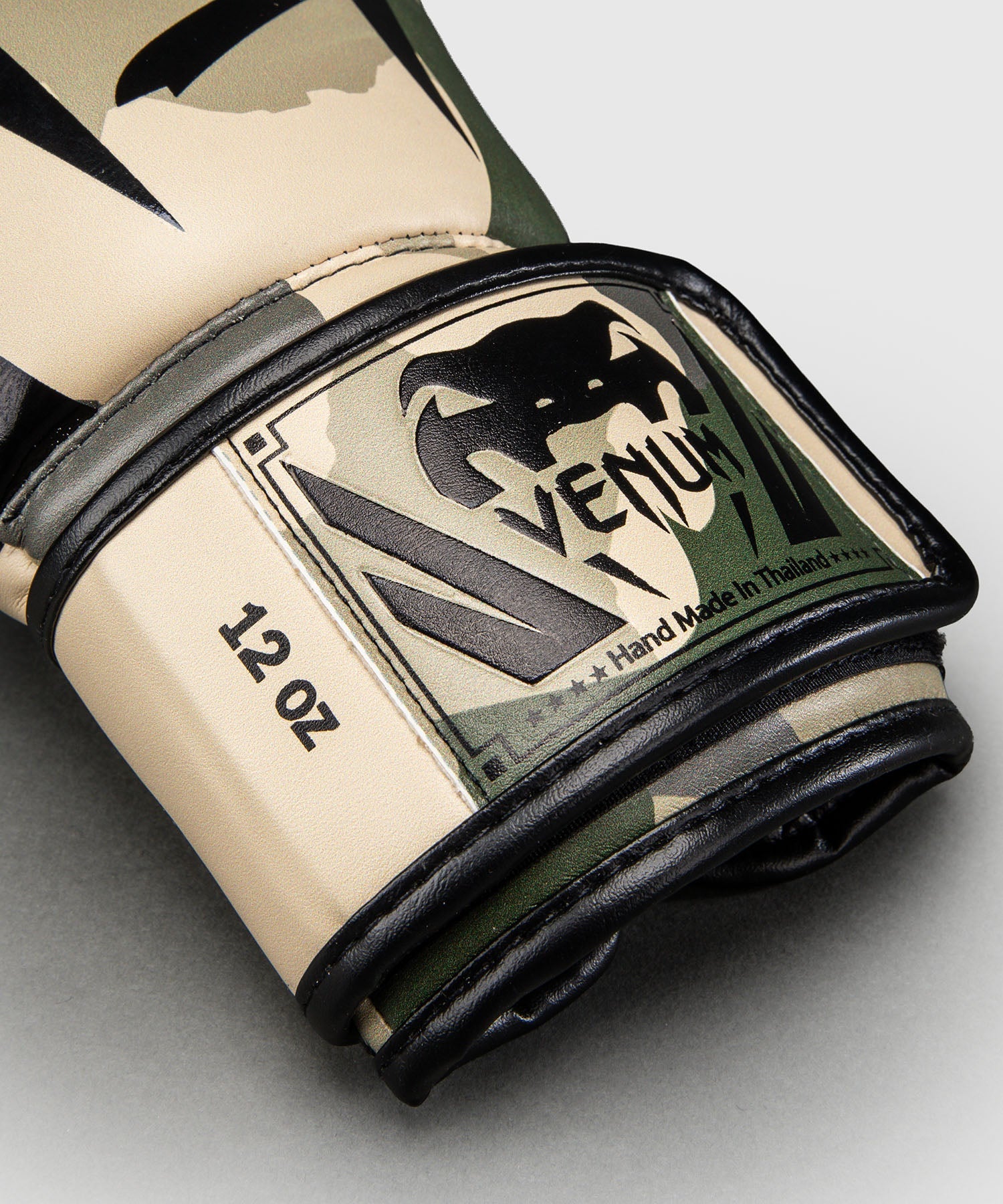 Guantoni da boxe Venum Elite – Kaki/Bianco naturale