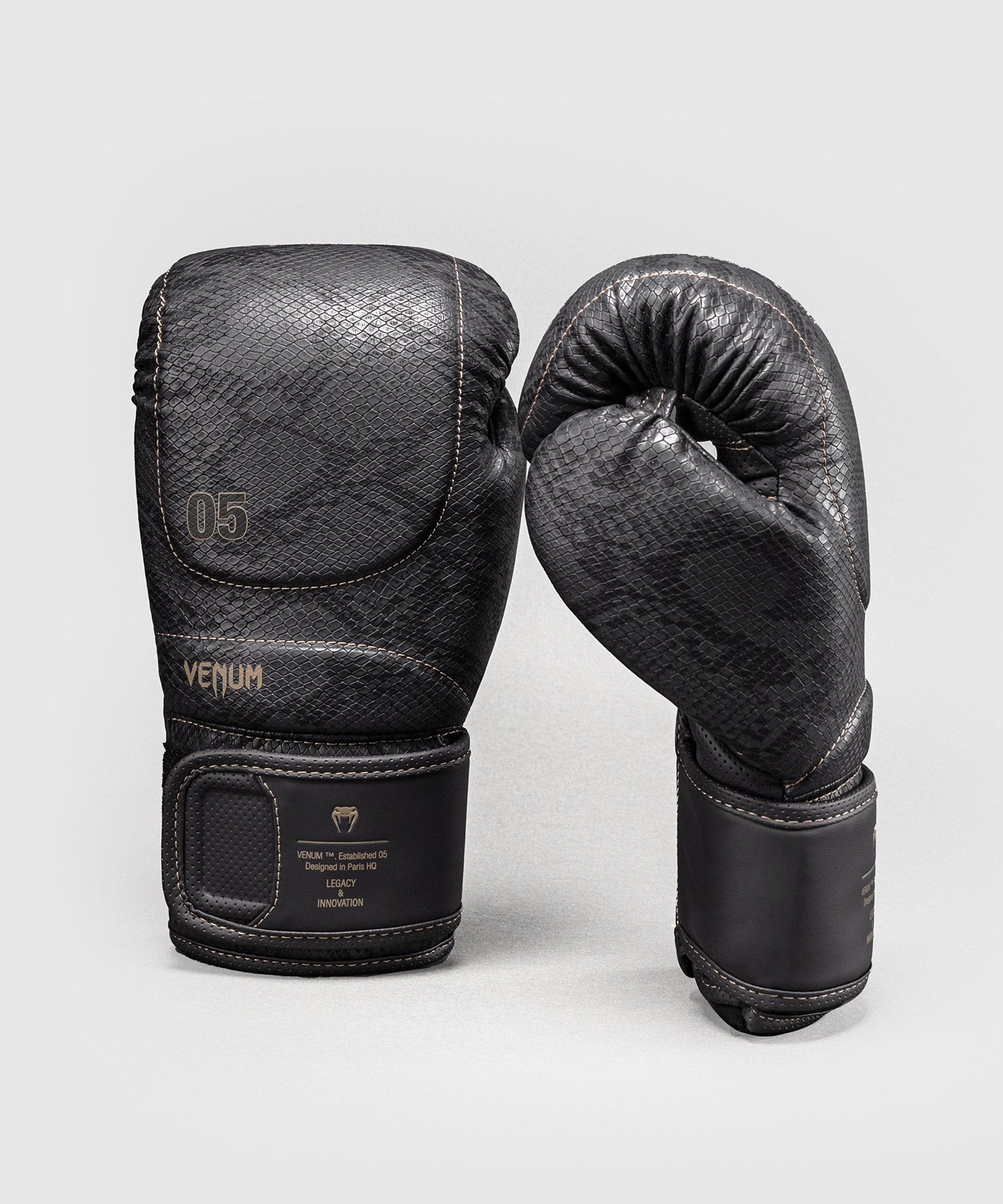 Venum Boxhandschuhe Impact Evo Scales – Dunkelgrau