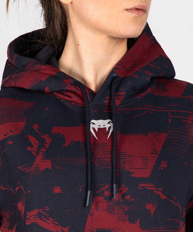 Venum UFC Hoodie Zenith Dam - Marinblå/Bordeaux/Silver