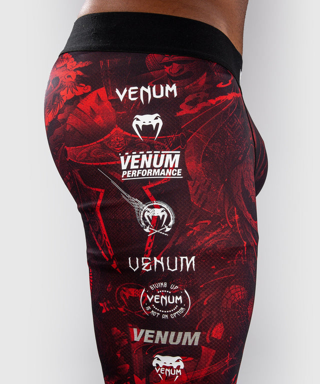 Shorts de compression Venum 20th Anniversary – Noir/Rouge