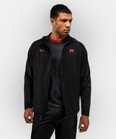 Chaqueta Venum x Roger Gracie Signature – Negro/Rojo