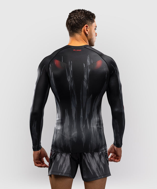 Rashguard Venum Demon – Černá/Šedá