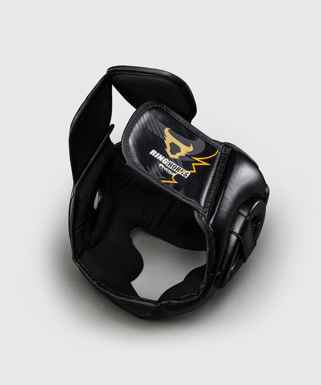 Ringhorns Charger Head Guard – Black/Gold