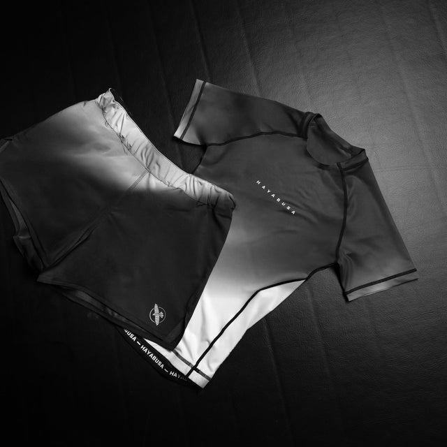 Rashguard Hayabusa Apex Nova Maniche Corte Donna – Grigio