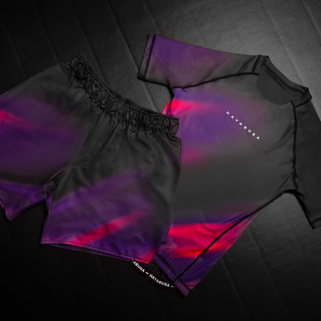Rashguard Hayabusa Apex Nova Maniche Corte - Viola