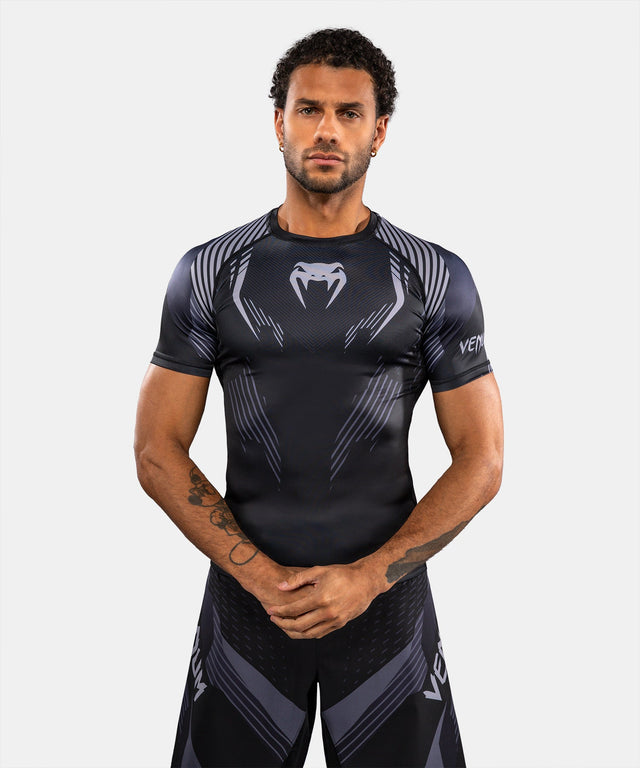 Rashguard Venum No-Gi 6.0 – Černá/Šedá