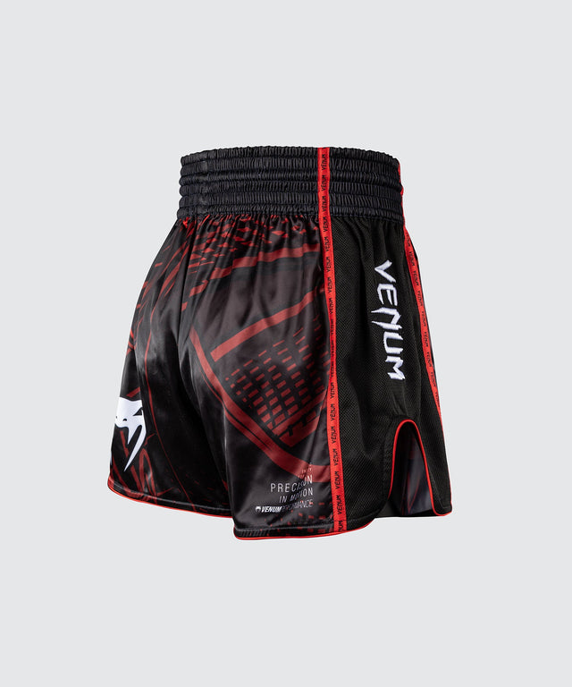 Venum Calções de Muay Thai Crimson Viper 2.0 – Preto/Vermelho