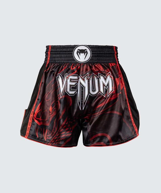 Venum Calções de Muay Thai Crimson Viper 2.0 – Preto/Vermelho