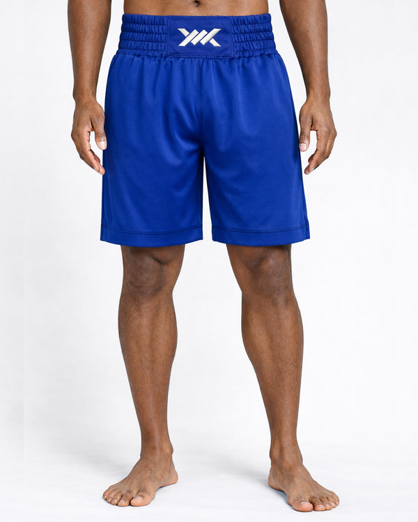 Pantalones de boxeo Caged Classic – Azul