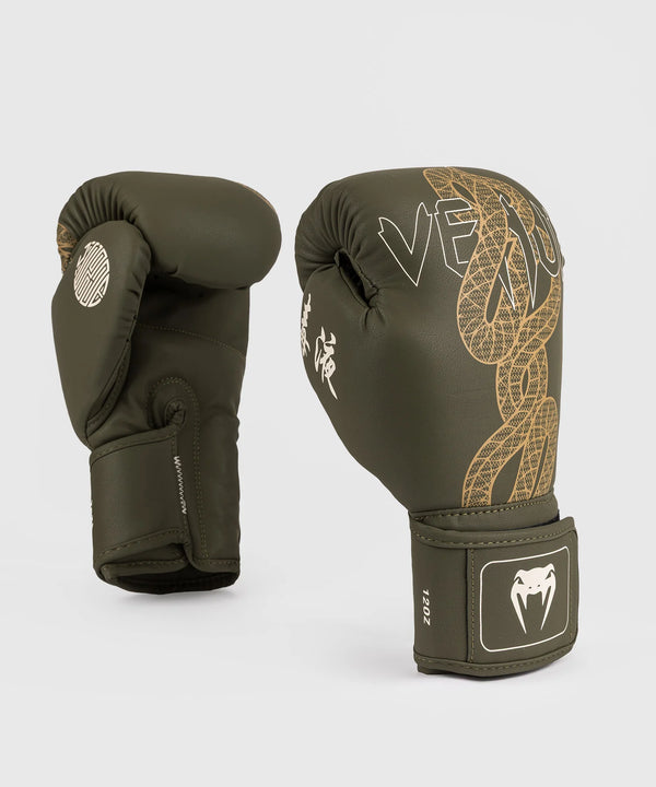 Venum Serpenti Boxhandschuhe – Khaki Grün