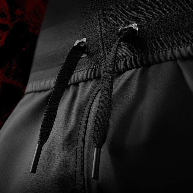 Hayabusa x UFC BJJ MMA-shorts til kvinder - Sort/Rød